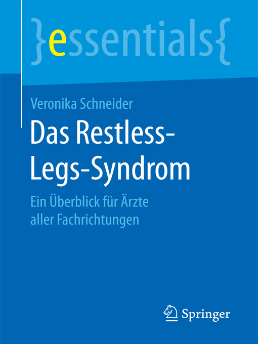 Title details for Das Restless-Legs-Syndrom by Veronika Schneider - Wait list
